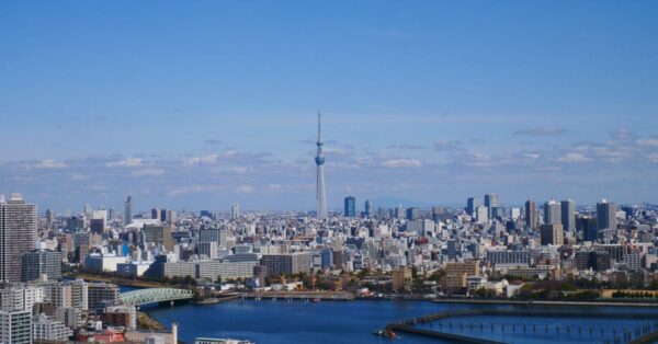 東京スカイツリーのある風景