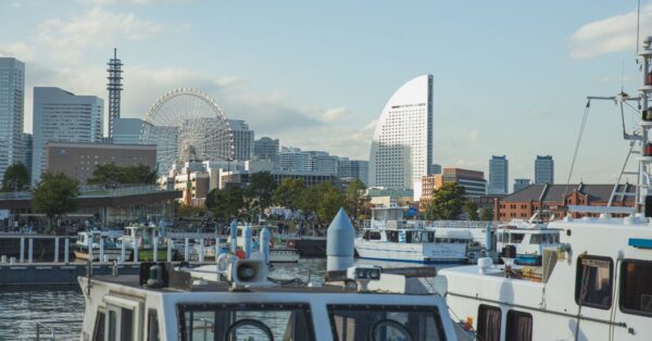 横浜港の風景
