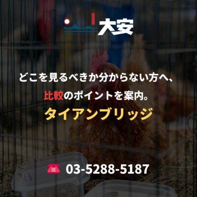 どこを見るべきか分からない方へ、比較のポイントを案内。｜タイアンブリッジ