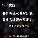 条件を比べるだけで、見え方は変わります。｜タイアンブリッジ
