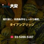 取引前に、利用条件をしっかり確認。｜タイアンブリッジ