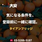 気になる条件を、登録前に一緒に確認。｜タイアンブリッジ