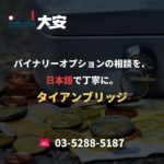 バイナリーオプションの相談を、日本語で丁寧に。｜タイアンブリッジ