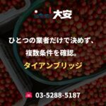 ひとつの業者だけで決めず、複数条件を確認。｜タイアンブリッジ